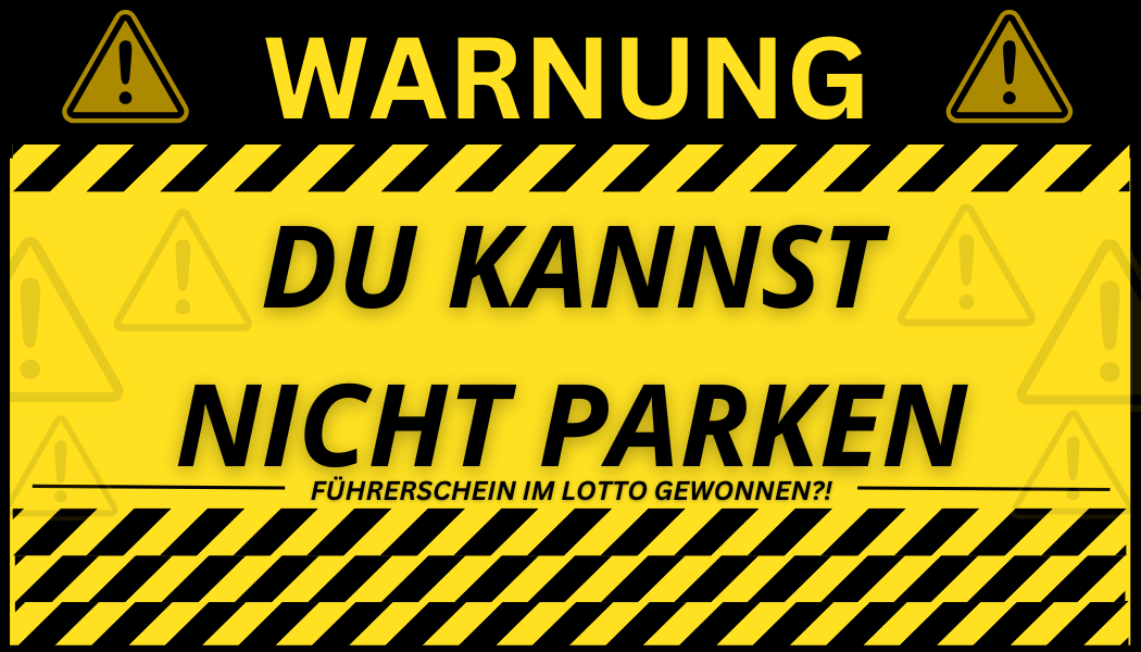 Du Kannst Nicht Parken. ParkCards